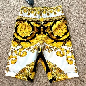 VERSACE Barocco Print Bike Shorts